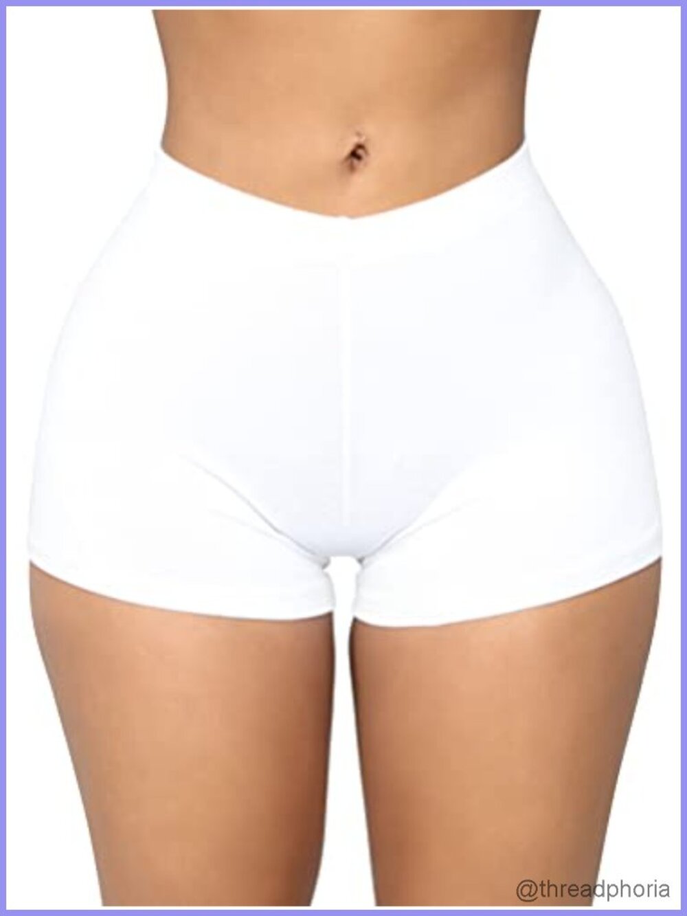 Women's High Rise Biker Booty Shorts with Pockets, Sexy Workout Athletic Gym